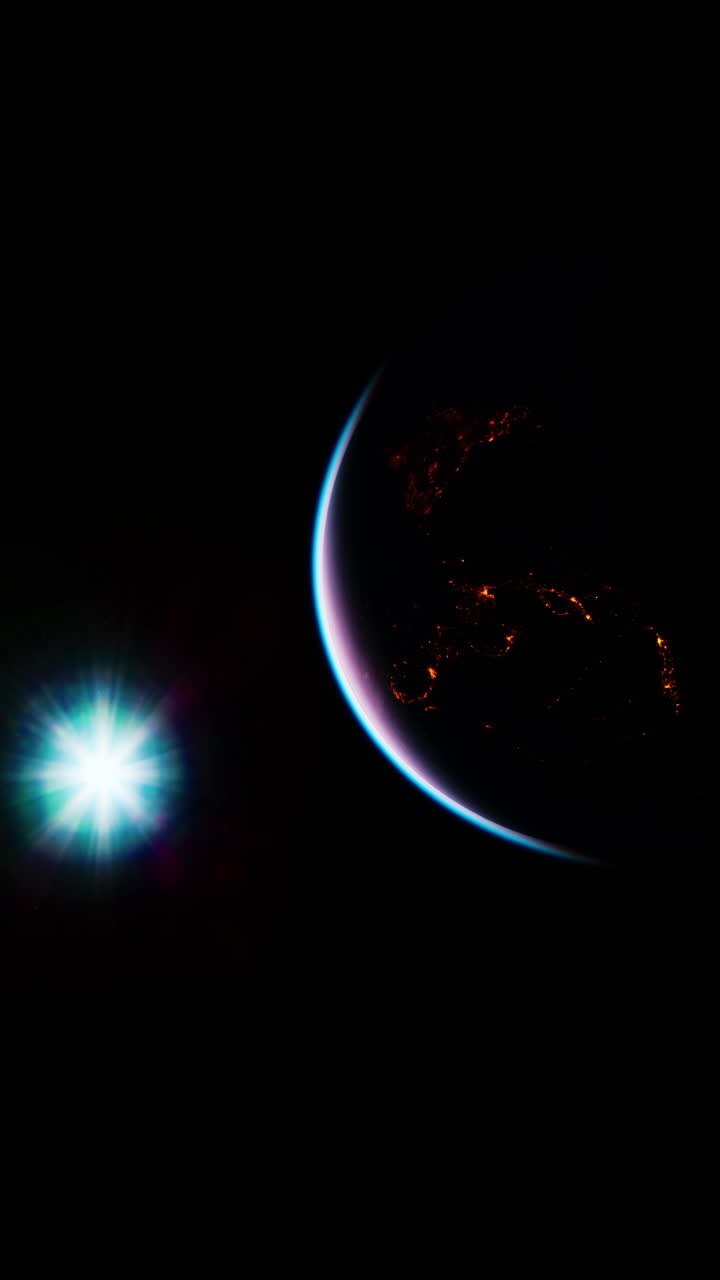 Earth from Space at Night