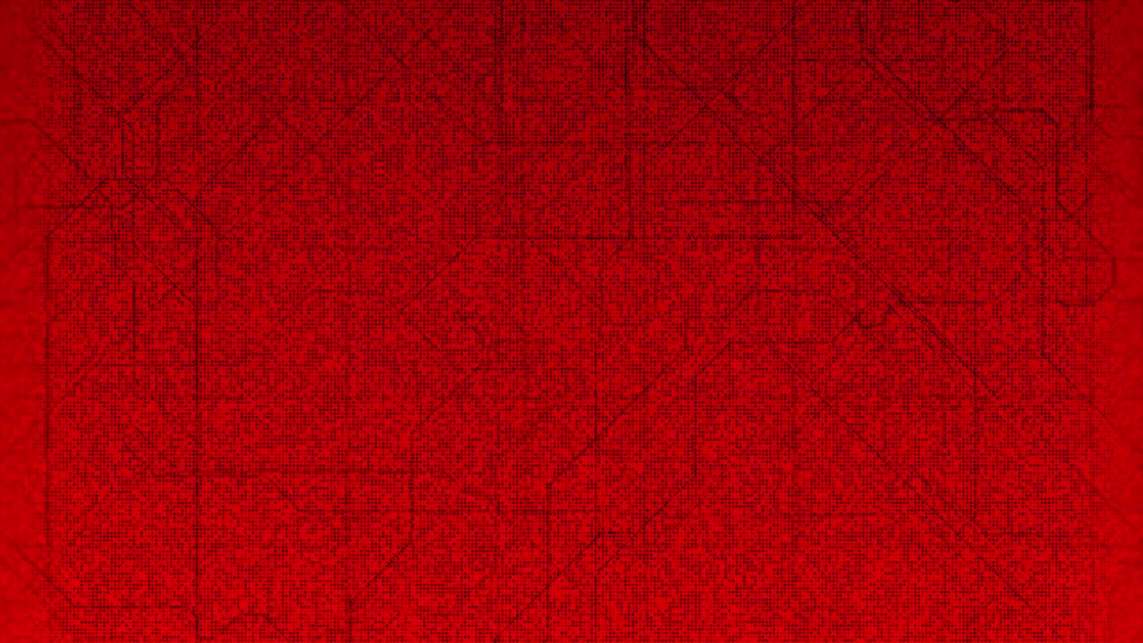 Motivo astratto rosso con punti e linee