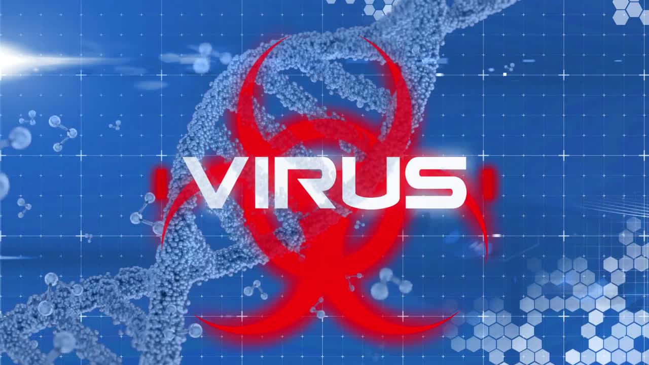 코로나바이러스 코로나19 컨셉 애니메이션