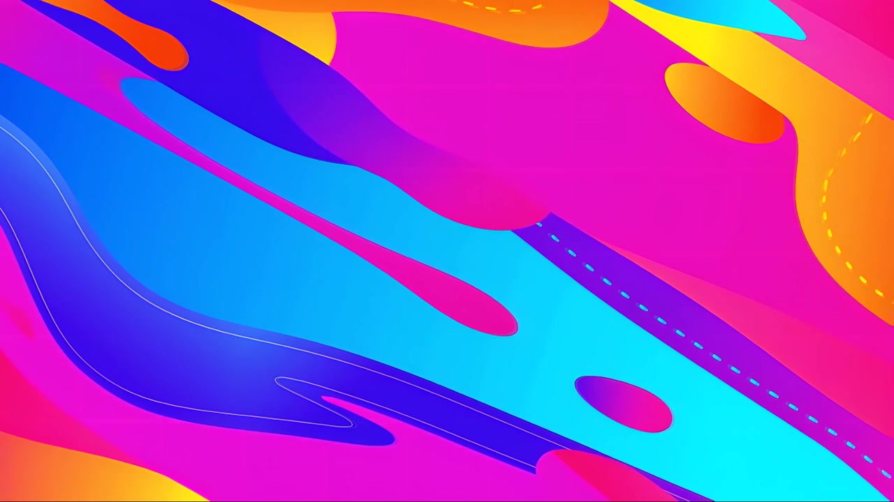 Abstract Colorful Motion Background 4K