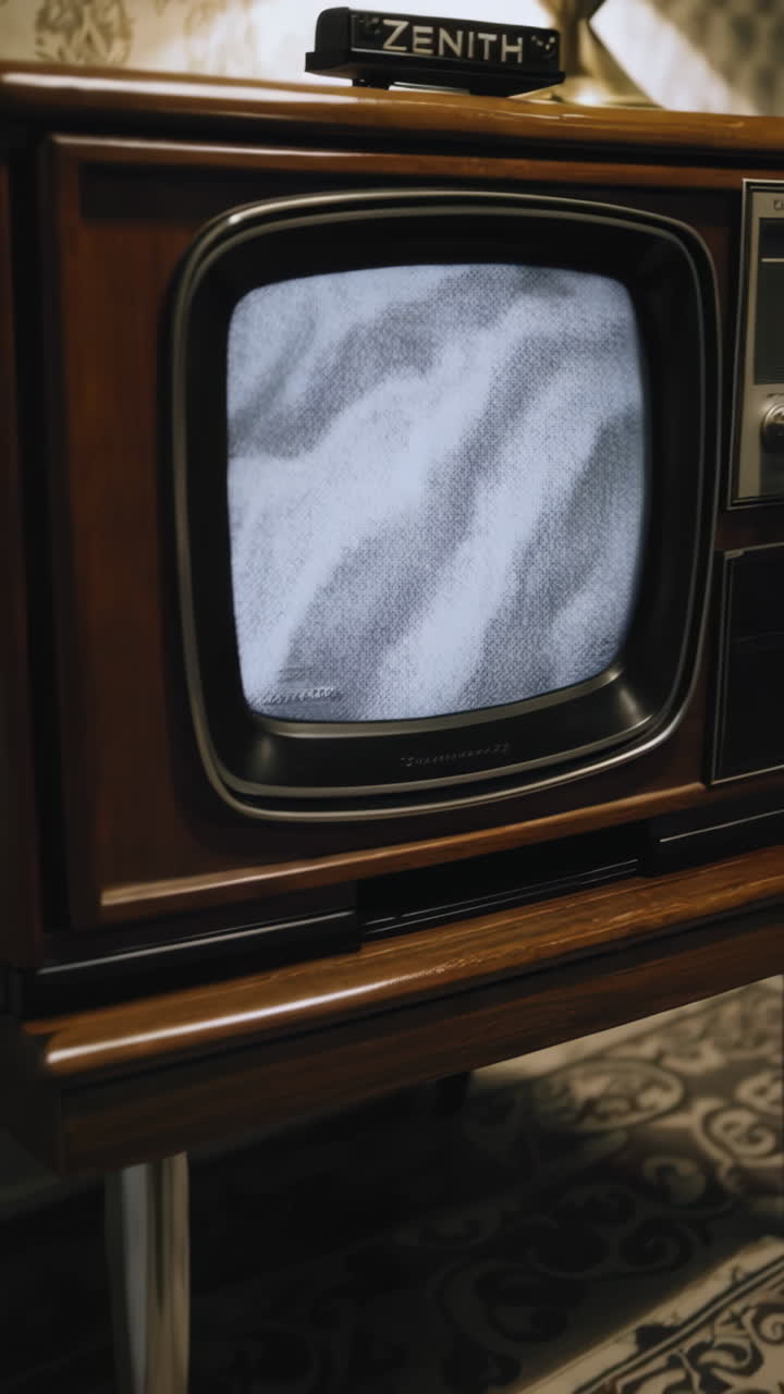 Televisori Zenith vintage con arredamento retrò
