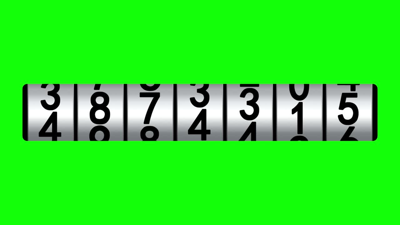 녹색에  카운터