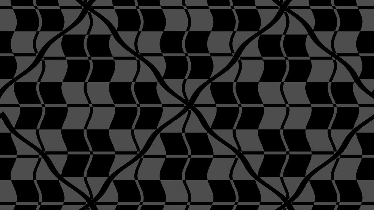 Black and white pattern on a minimal background.