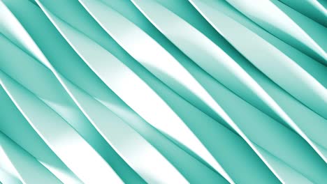 abstract set of different colors of 3d pastel twist lines rotating. seamless loop4k animation footage.