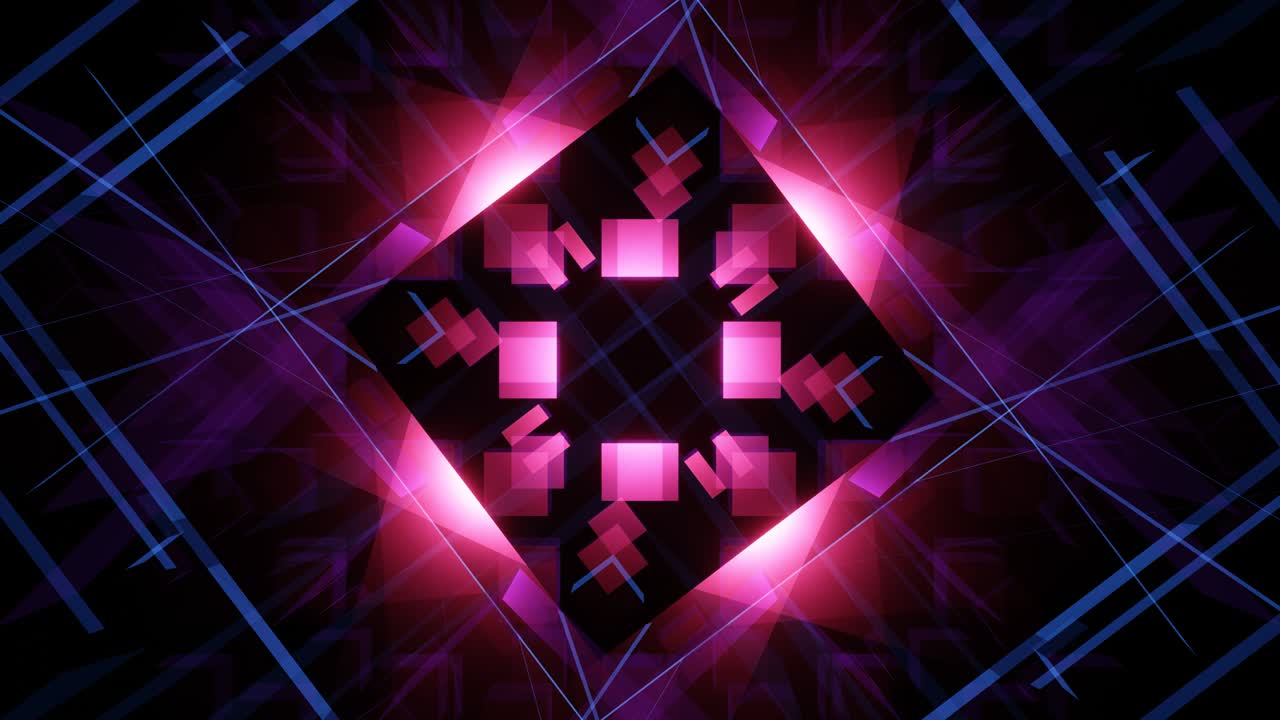 el bucle de la luz de fondo abstractamente brillante.