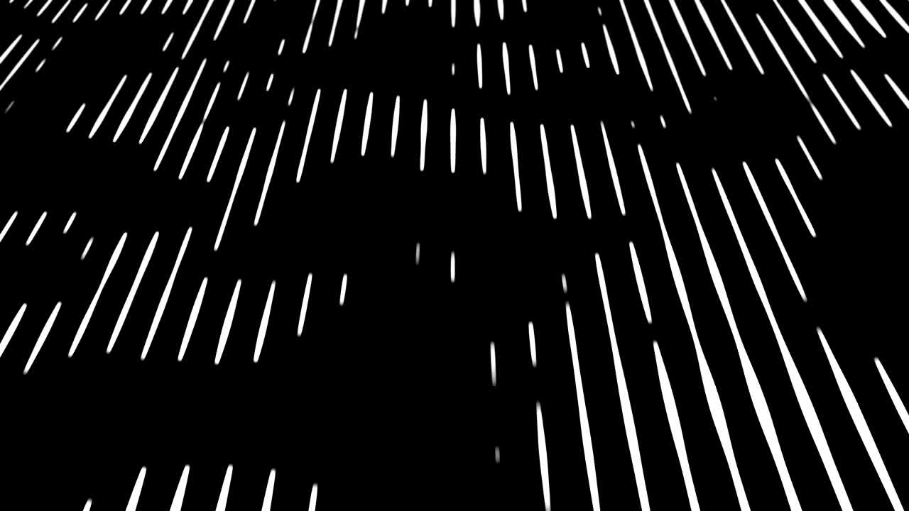 línea lisa lisa bucle de fondo abstracto negro y blanco