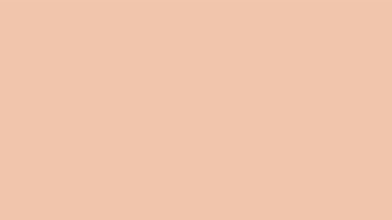 Abstract Peach Colored Organic Blob Animation