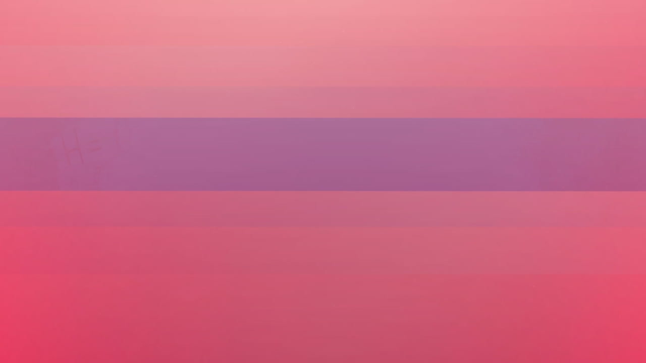 animación de línea púrpura con espacio de copia en fondo rosa