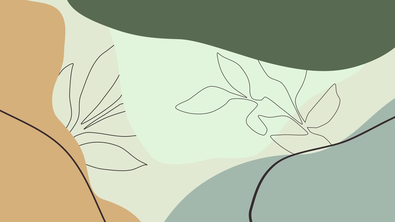 현대적인 디자인 녹색과 베이지 배경