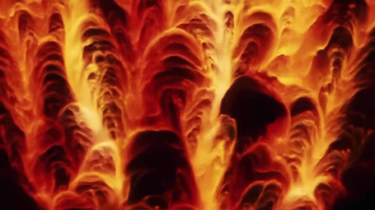 patrones de fuego abstractos