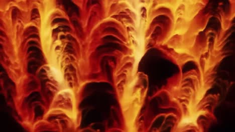 patrones de fuego abstractos