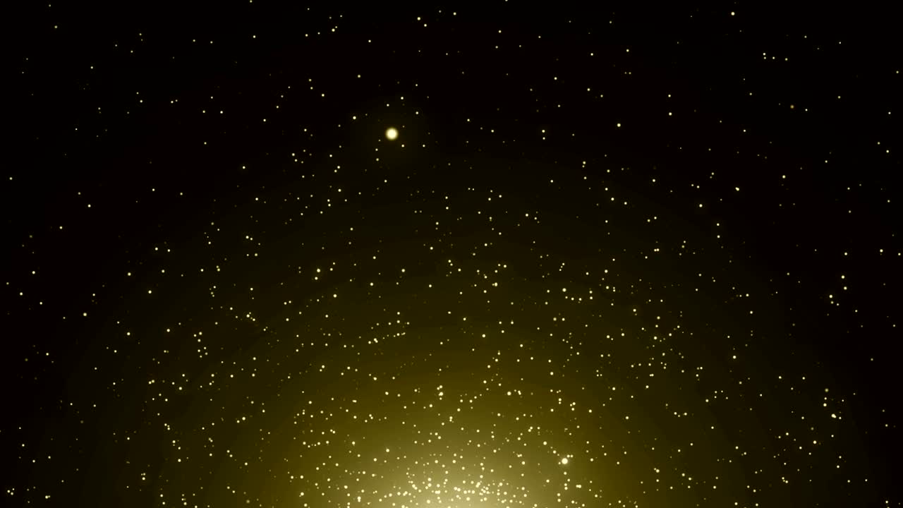 입자 금 반이는 보케상 먼지 추상적인 배경 루프