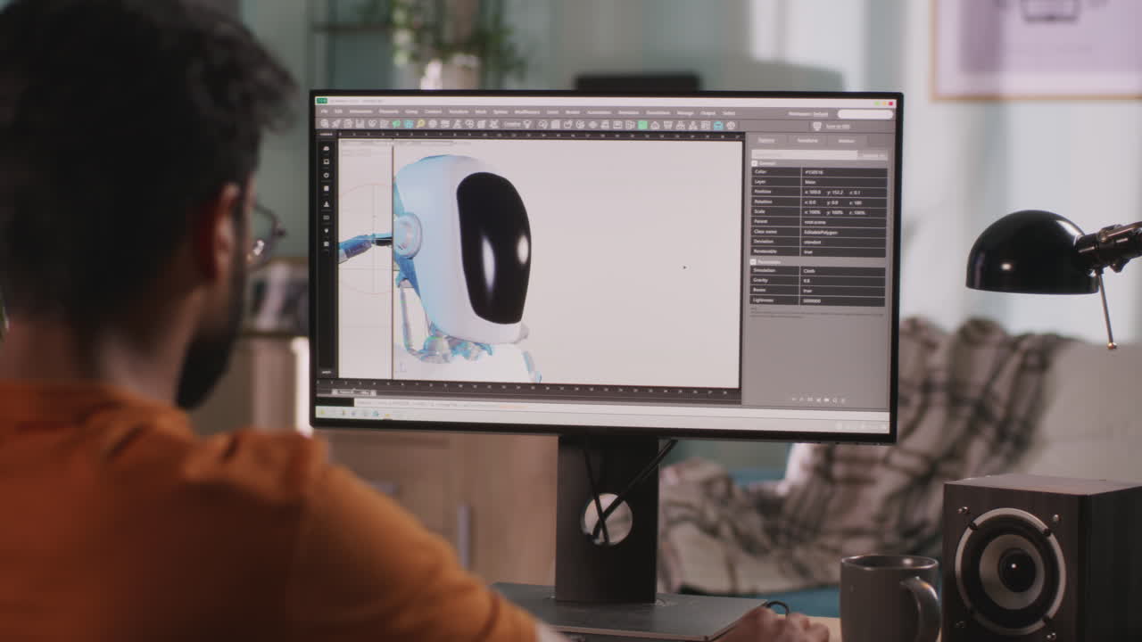 3D Modeling of a Robot