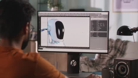 3d modeling of a robot