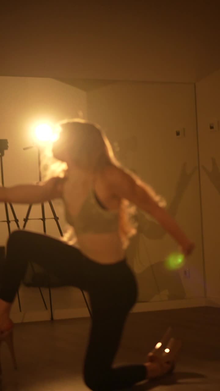 espectáculo de danza en estudio