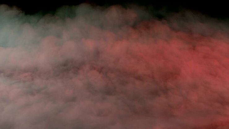 Nuvole realistiche di fumo di ghiaccio secco