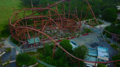 camelot theme park is an abandoned  theme park located in the english county of lancashire.rides left to rot .