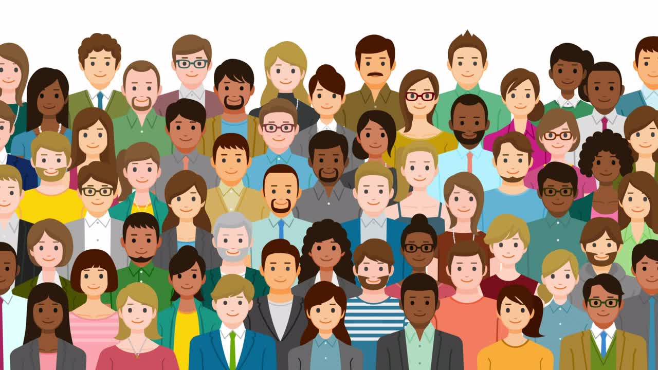 multitud de personas