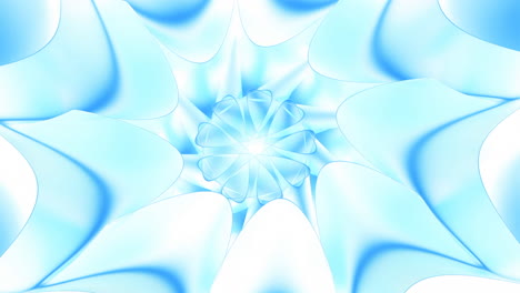 abstract light blue fractal pattern