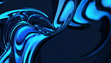 abstract blue swirling liquid design