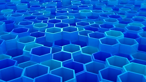 background of hexagons