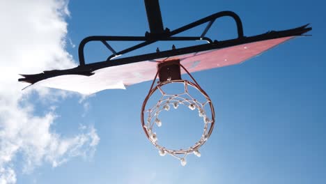 basketball hoop in schools