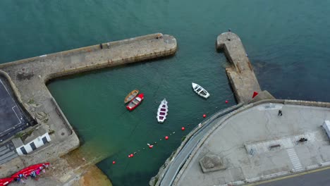 coliemore harbour, dalkey, dublin, ireland, september 2021