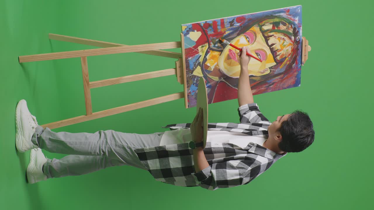 초상화를 그리는 예술가