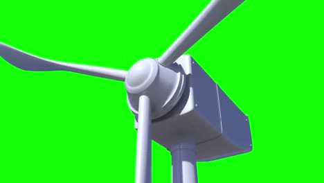 animation of wind turbine