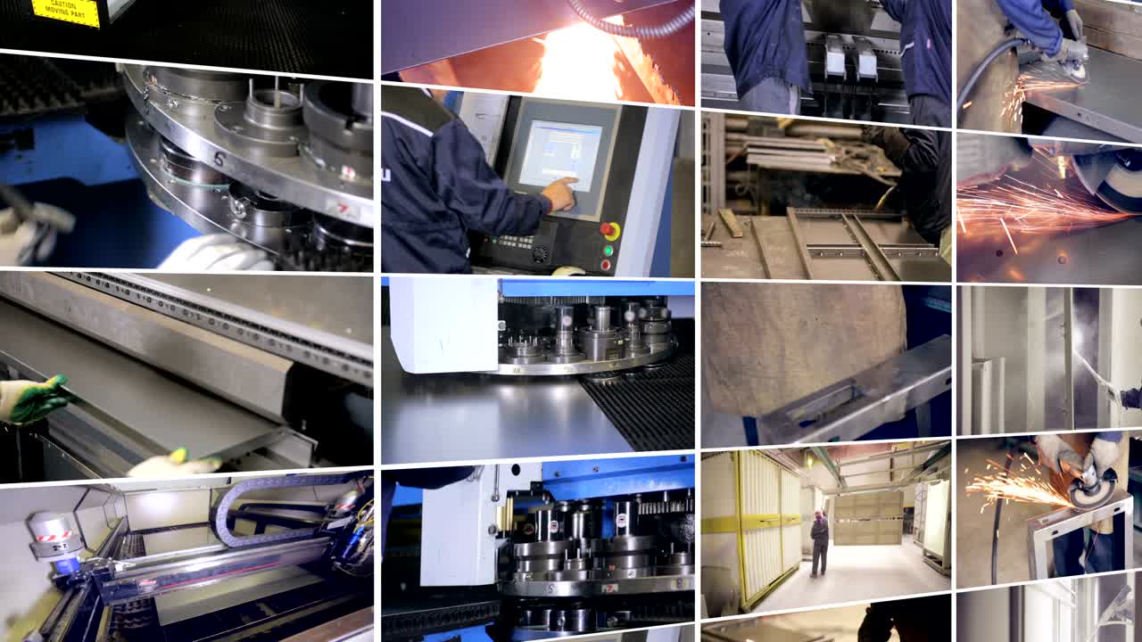 слайд-шоу о сталелитейном заводе