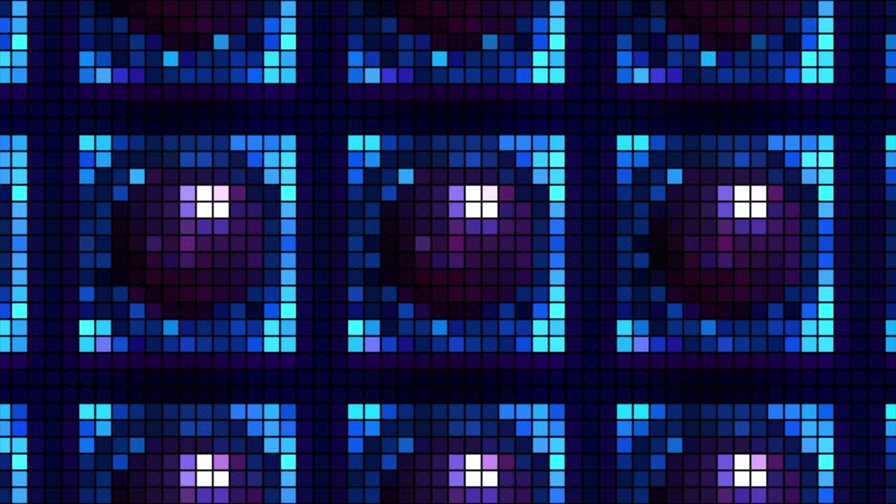 patrón de cuadrícula azul abstracto