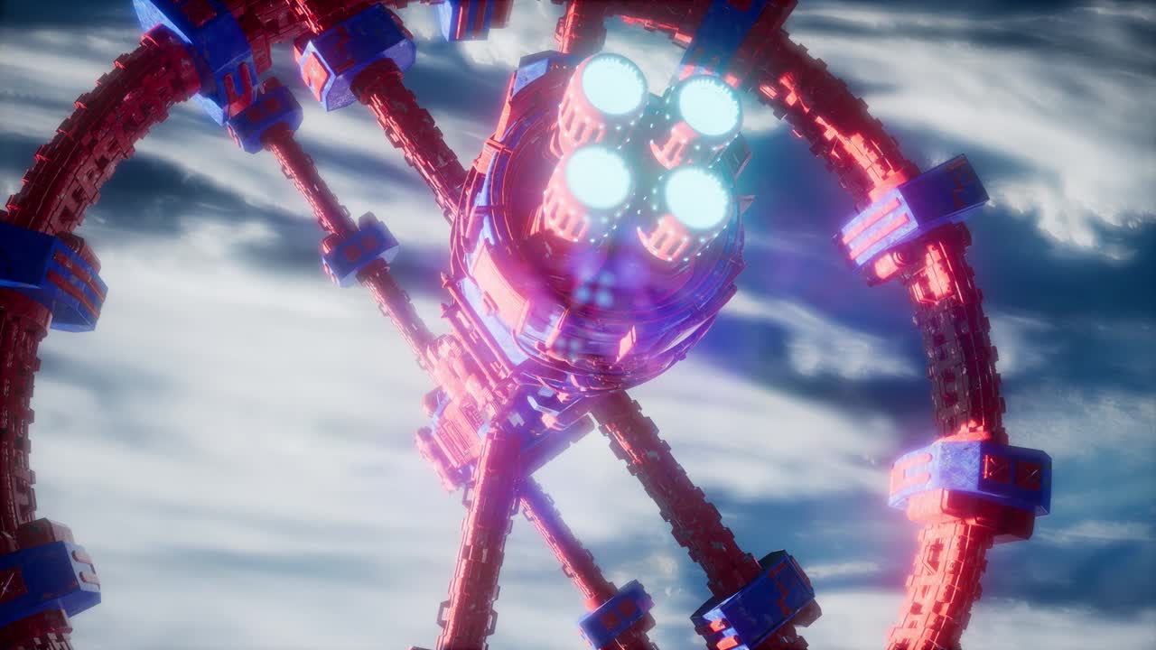 nave espacial sobre la tierra vista desde el espacio.