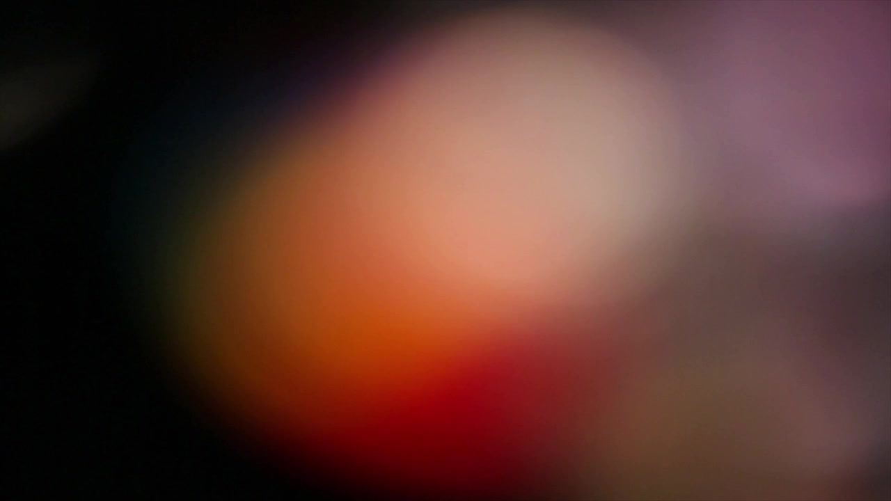 Abstrakte farverige lyslækager og Bokeh-overlay