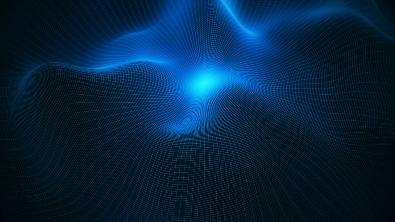 4K Undulating Abstract Grid.