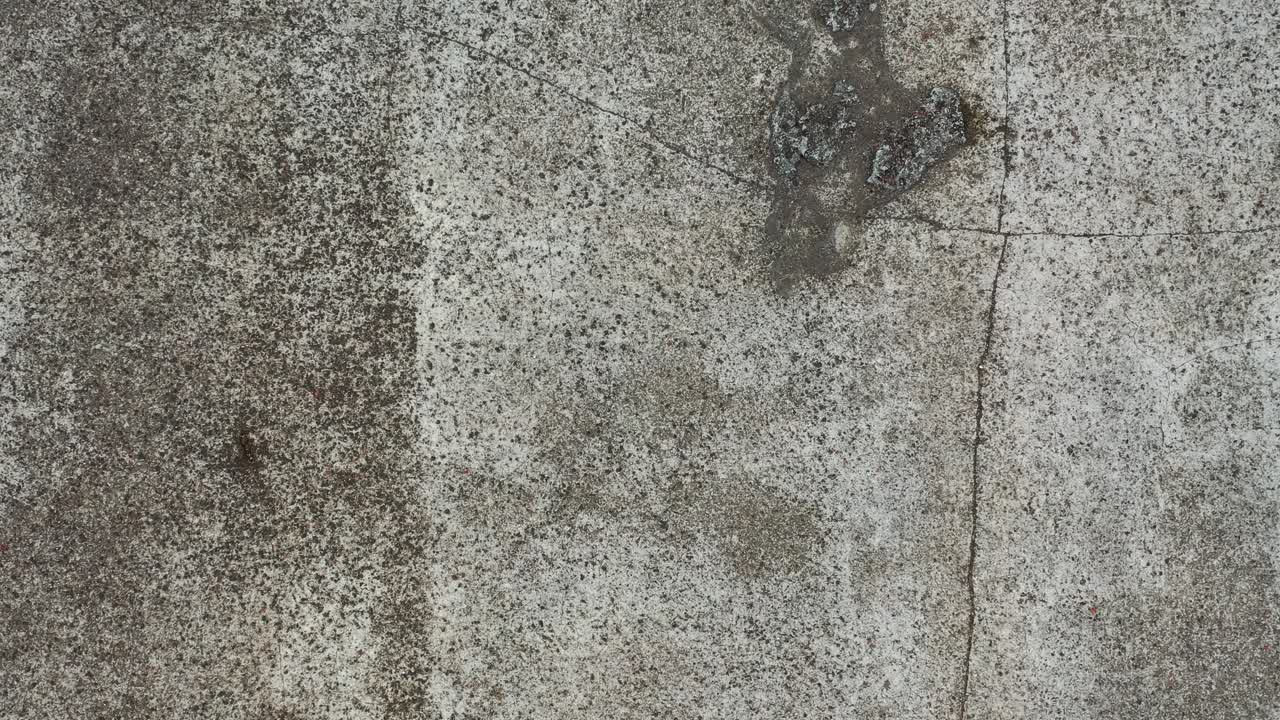 vista aérea de las ruinas de edificios abandonados