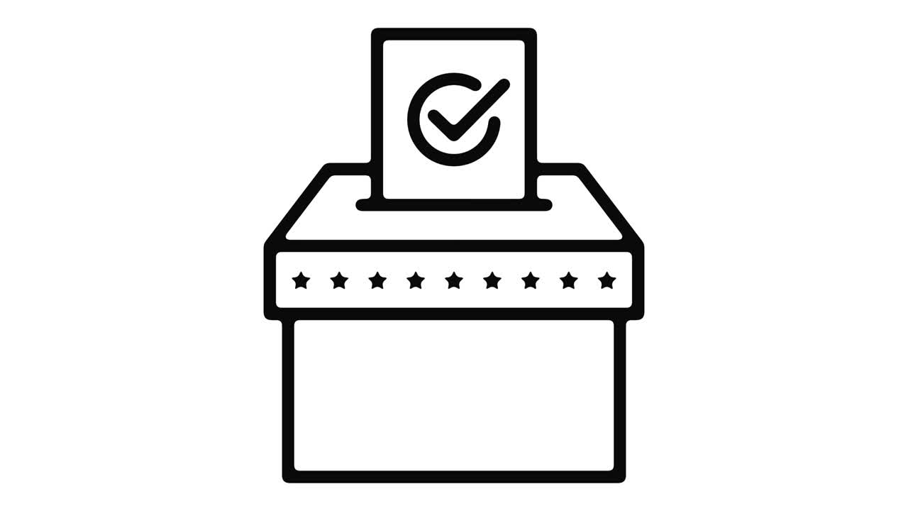 Voting Line Motion Graphic