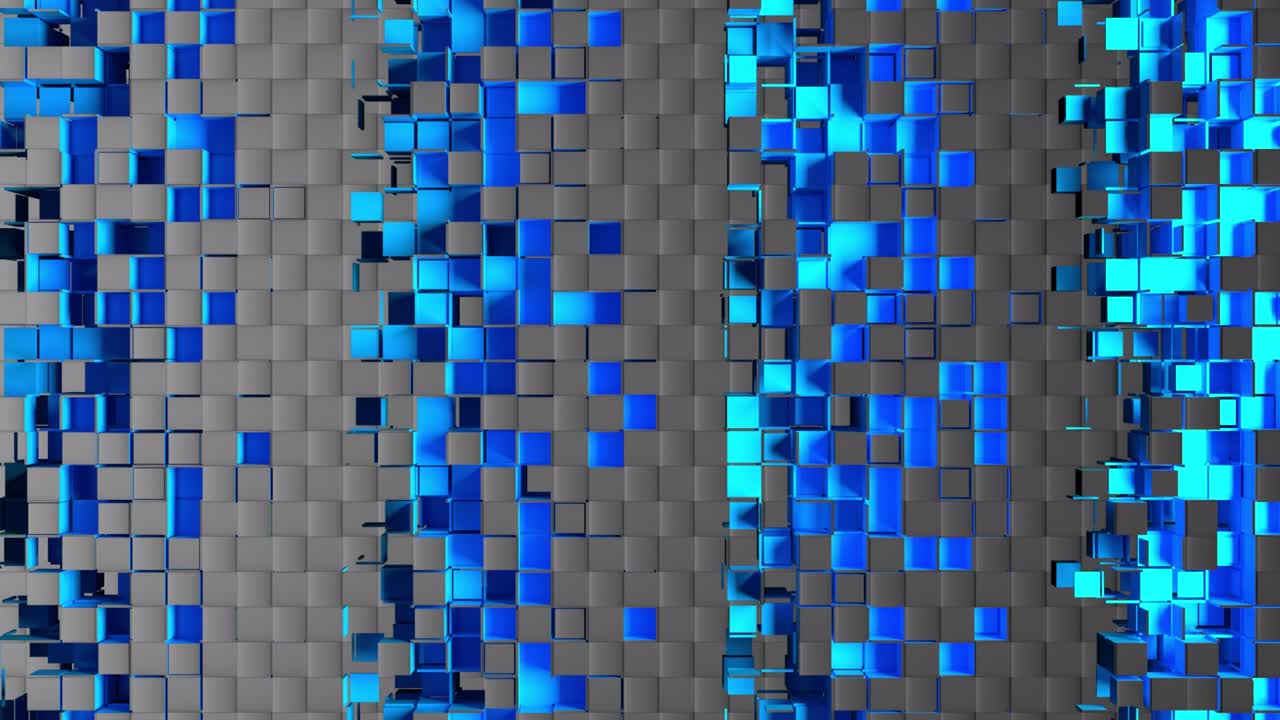 tiras abstractas de celdas de mosaico cuadradas en fondo de carbono