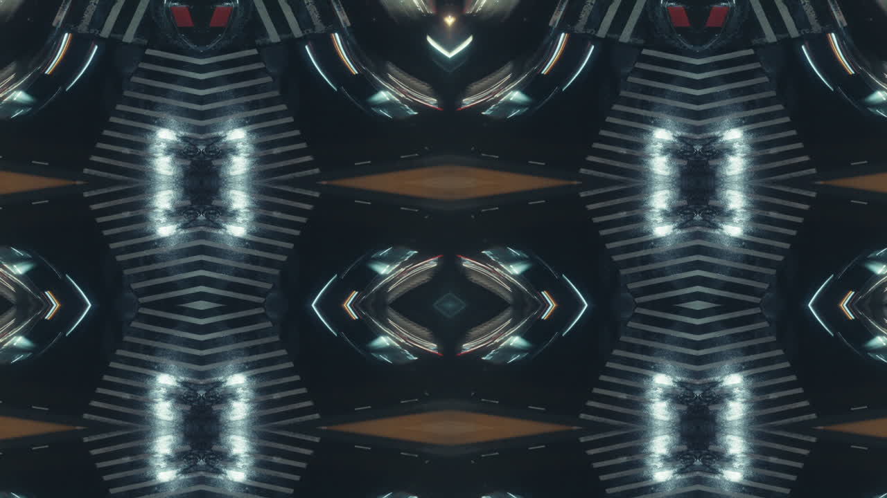 Night City Intersection Pattern