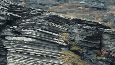 Un-Primer-Plano-De-Las-Capas-De-Piedra