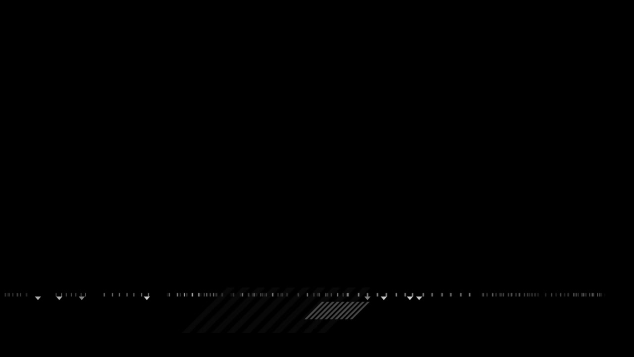 Animated Lower Third Graphic Element with Moving Lines