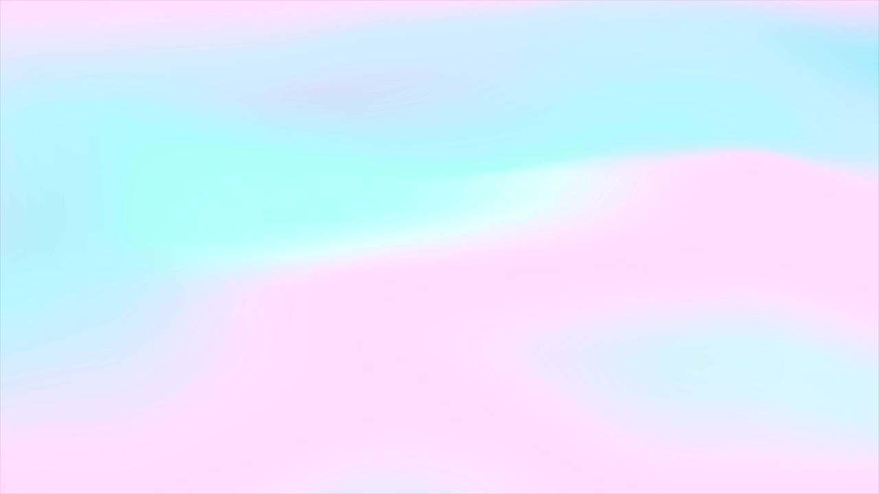 abstracto holográfico de hojas líquidas ondas animación de video