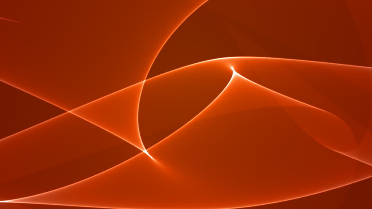 Dynamic Abstract Orange and Red Wavy Lines Background