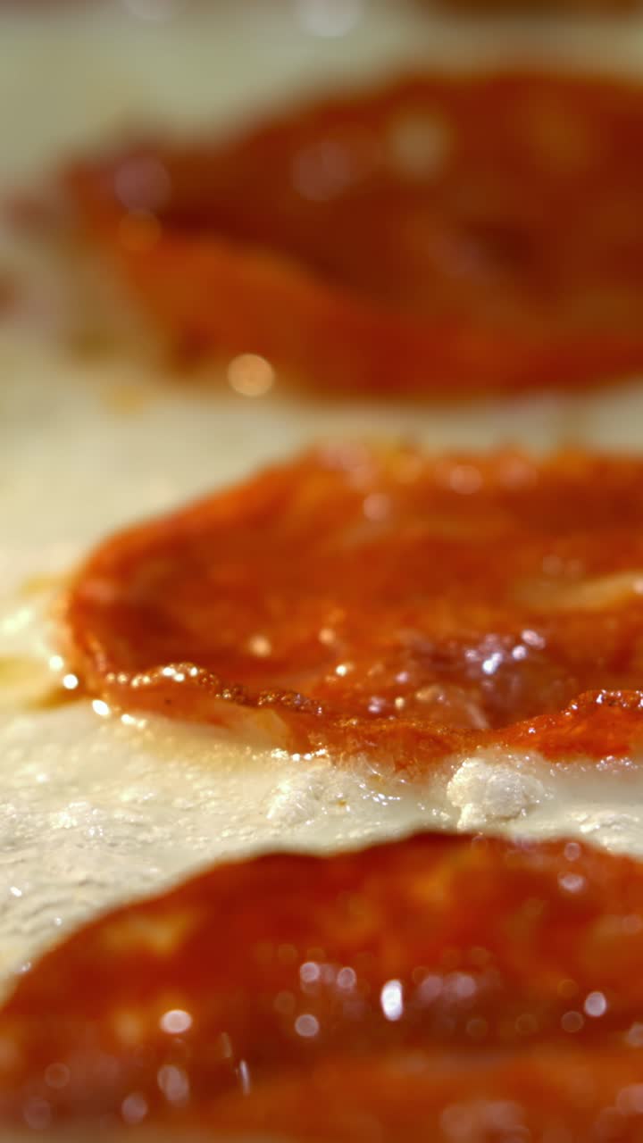 Close-up of Pepperoni Pizza