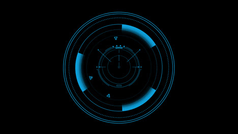 Sci-Fi-Futuristic-HUD-circle-interfaces-digital-display-Screen,-Hi-tech-Hologram-button,-Loading,-target,-High-Tech-Concept-Element-with-alpha-channel.