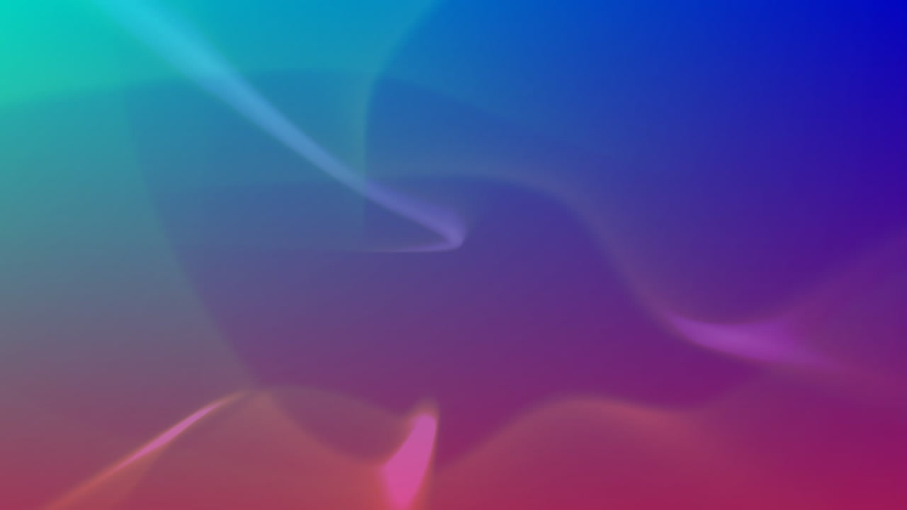 animación del espacio de copia en un fondo azul brillante