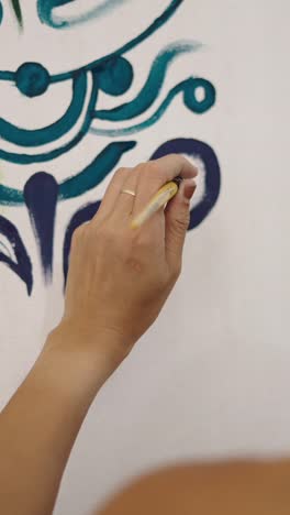 creating arabic calligraphy art