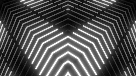 abstract neon geometric pattern