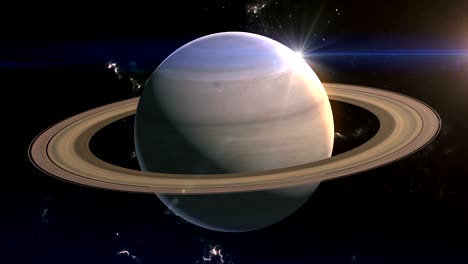 saturn reveal in space