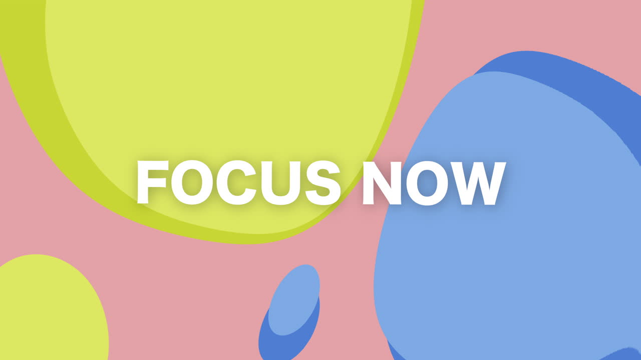 Motivation graphic motion lifestyle focus now vibrant colors digital artwork creative environment