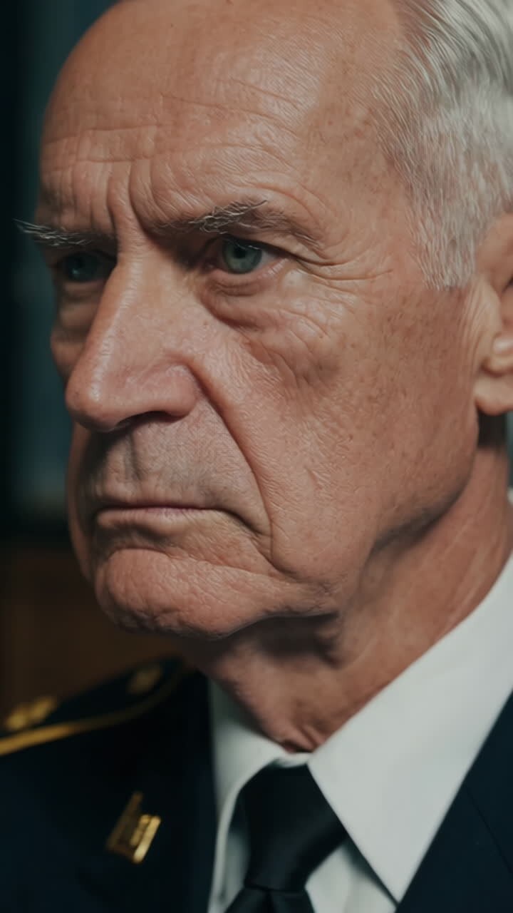 Ritratto di un alto ufficiale militare